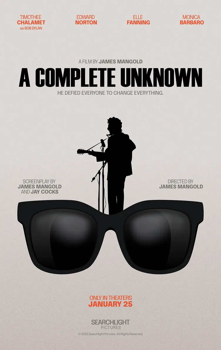 A Complete Unknown poster